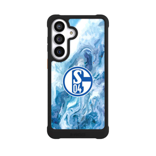 Samsung Galaxy S26+ NIVOmax Schalke 04 Flüssig Blau