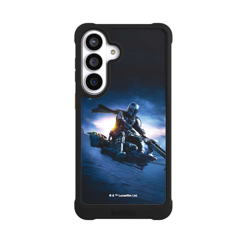 Galaxy S26+ NIVOmax Der fliegende Mandalorianer