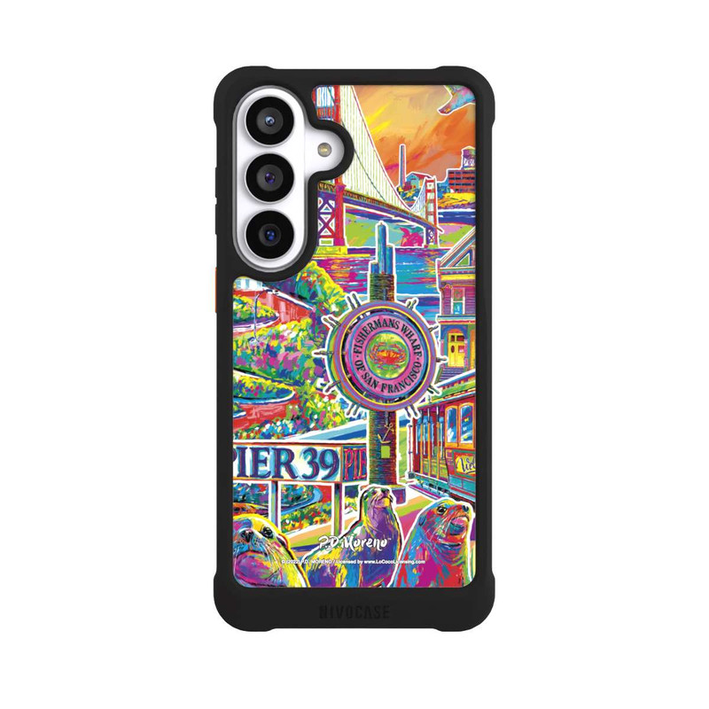 Galaxy S26+ NIVOmax San Francisco Art By P.D. Moreno
