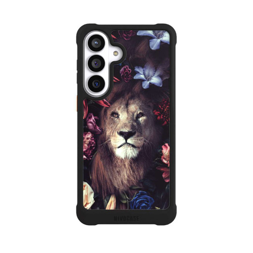 Samsung Galaxy S26+ NIVOmax Löwe Blumenrahmen