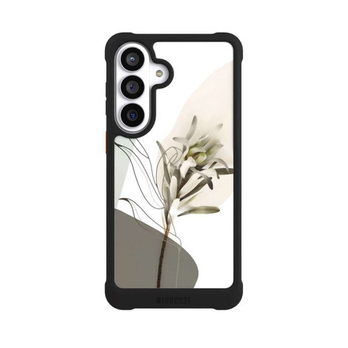 Samsung Galaxy S26+ NIVOmax Boho Line Art Olivgrün