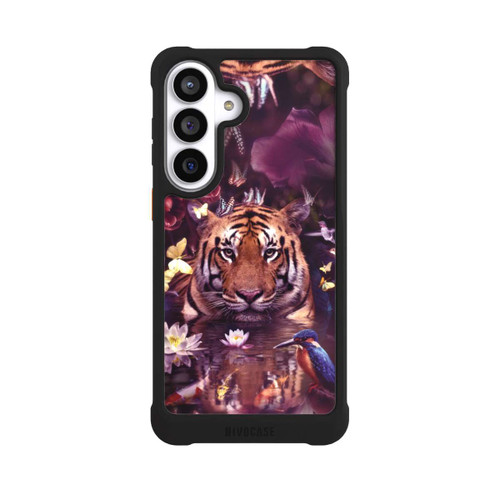 Samsung Galaxy S26+ NIVOmax Tiger Blumenrahmen