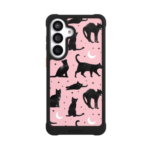 Samsung Galaxy S26+ NIVOmax Cats And Moon On Pink