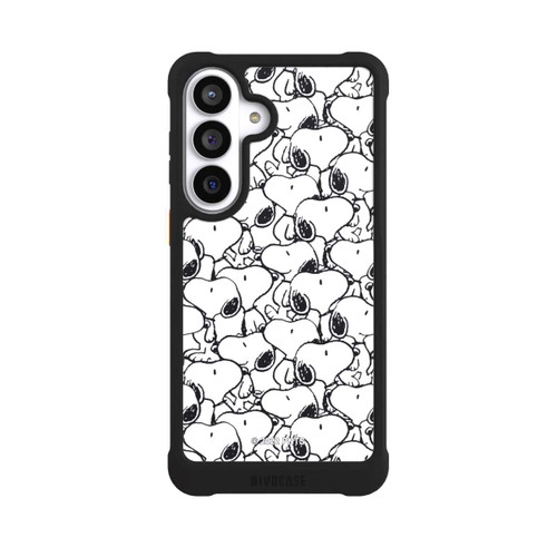 Samsung Galaxy S26+ NIVOmax Snoopy Pattern Black And White