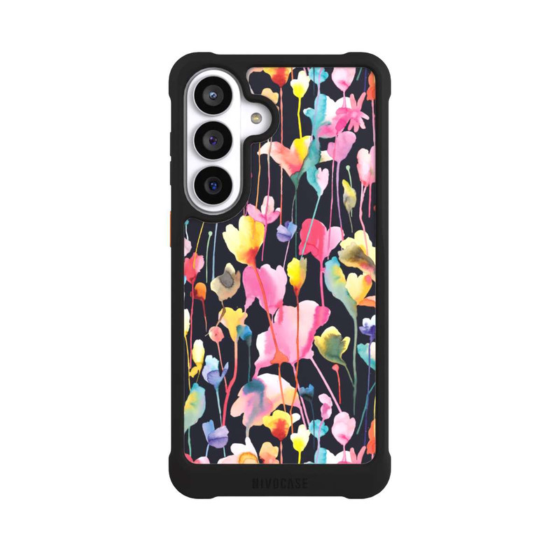 Galaxy S26+ NIVOmax Wildblumen schwarz