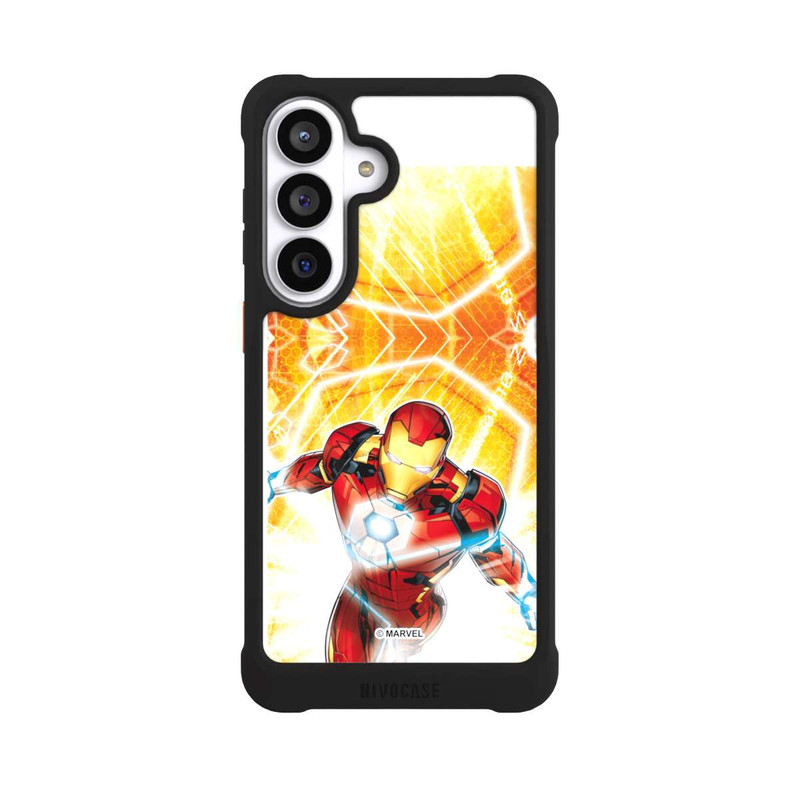 Galaxy S26+ NIVOmax Iron Man on Fire