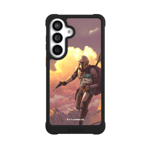 Samsung Galaxy S26+ NIVOmax Der Mandalorianer und Grogu Sonnenguntergang Wolken