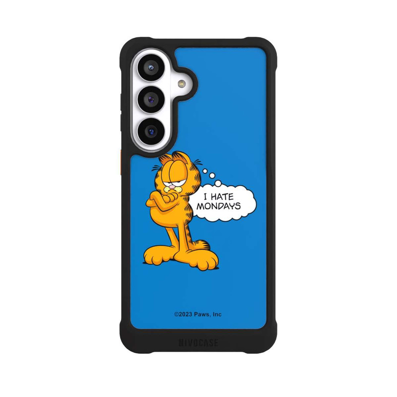 Galaxy S26+ NIVOmax Garfield I Hate Mondays Blau