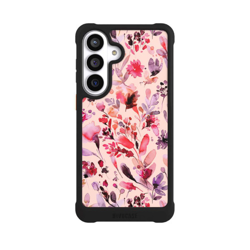 Samsung Galaxy S26+ NIVOmax Künstlerische Blumen Viva Magenta