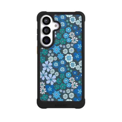 Samsung Galaxy S26+ NIVOmax Blue Flowers DeinDesign