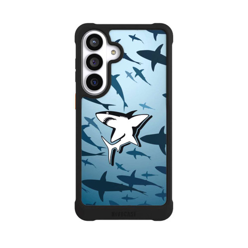 Samsung Galaxy S26+ NIVOmax Haie Muster Blau