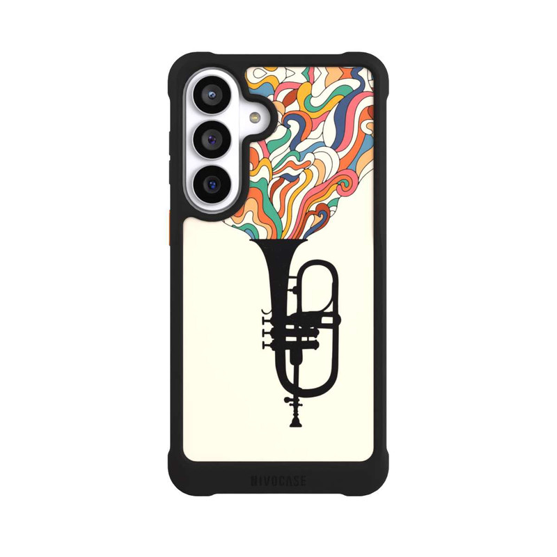 Galaxy S26+ NIVOmax Flügelhorn Jazz bunt