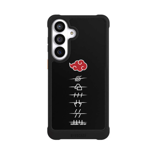 Samsung Galaxy S26+ NIVOmax Akatsuki Mitglieder Symbole Schwarz