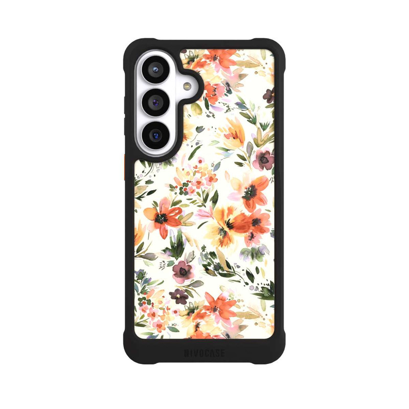 Galaxy S26+ NIVOmax Summer Artistic Flowers Ivory