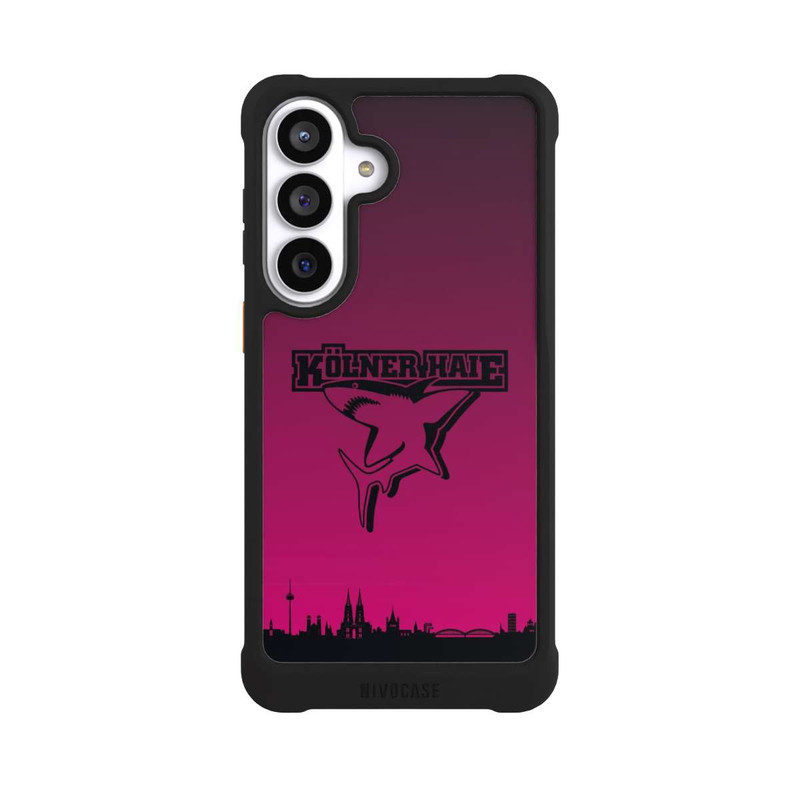 Galaxy S26+ NIVOmax Kölner Haie Skyline Pink