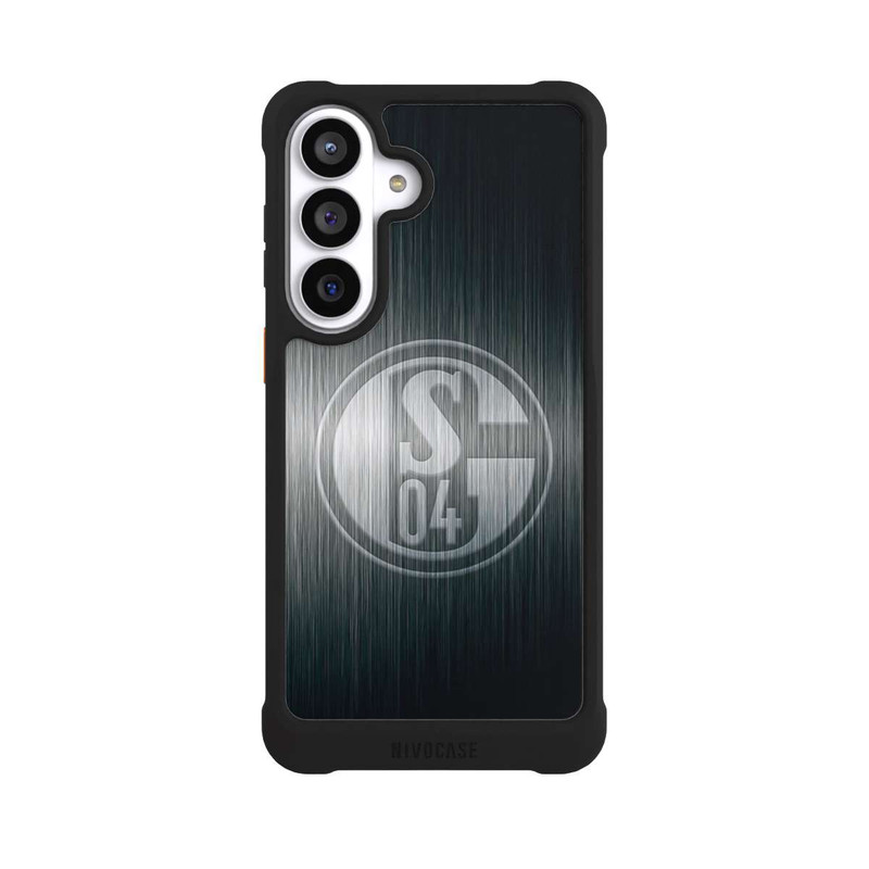 Galaxy S26+ NIVOmax Schalke 04 Metall Look