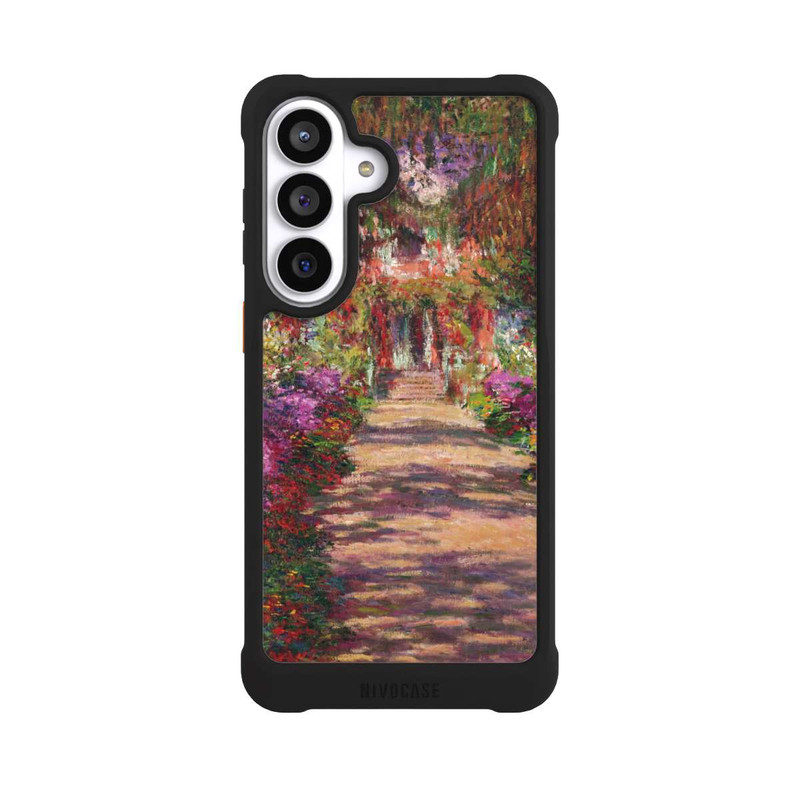 Galaxy S26+ NIVOmax Eine Allee in Monets Garten in Giverny by Claude Monet