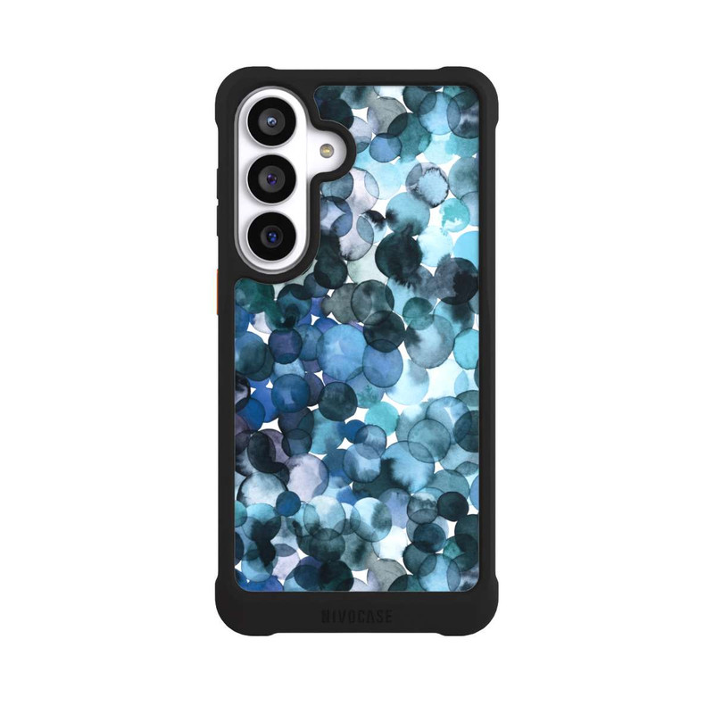 Galaxy S26+ NIVOmax Blätterzauber Blau