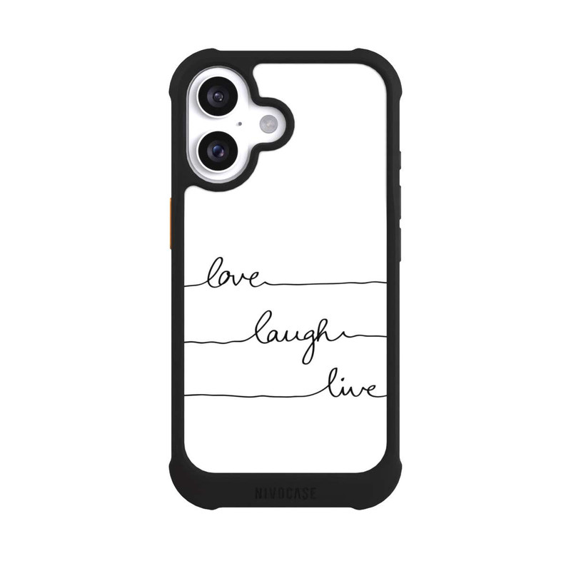 iPhone 16 NIVOmax Love Laugh Live