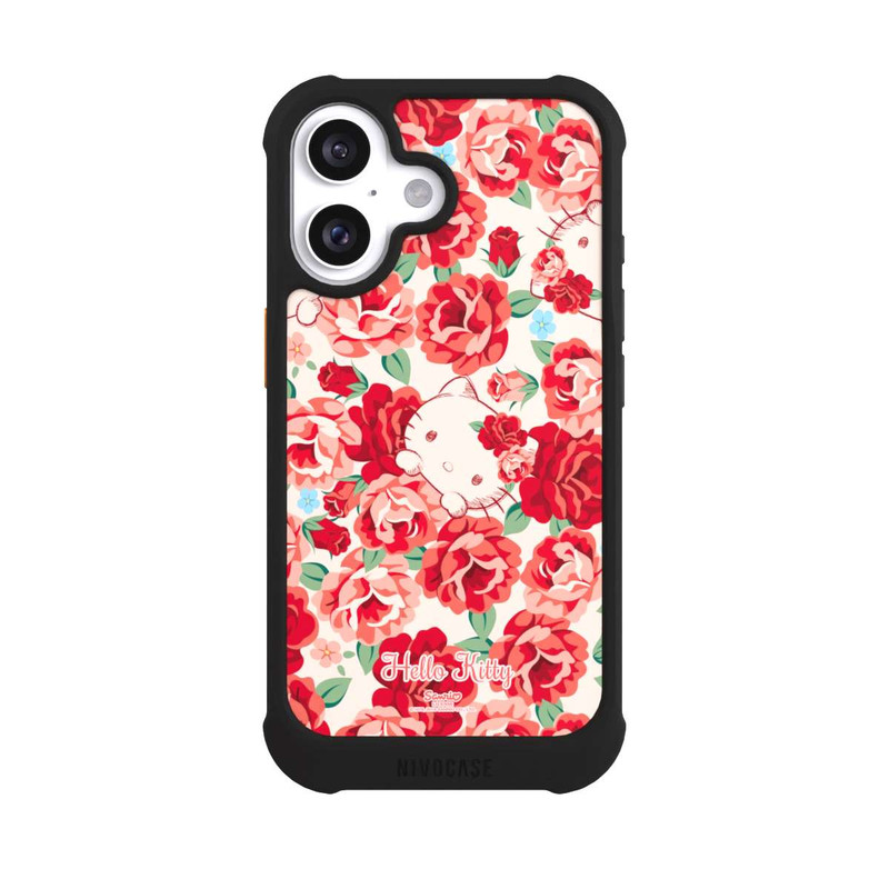 iPhone 16 NIVOmax Hallo Kitty - Magnolie Rot