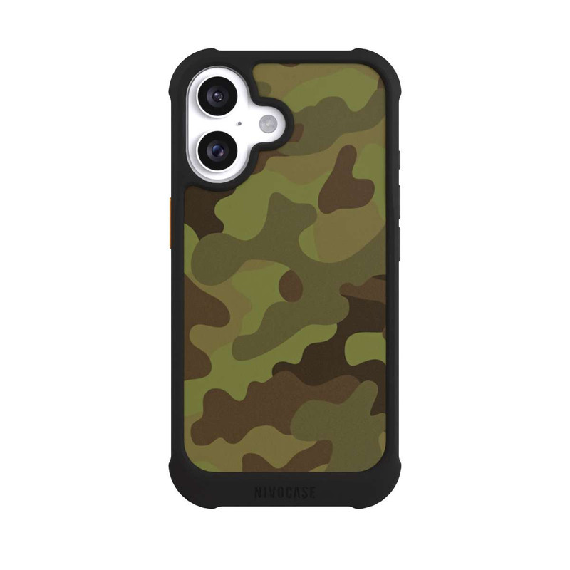 iPhone 16 NIVOmax Militär Denim Camo