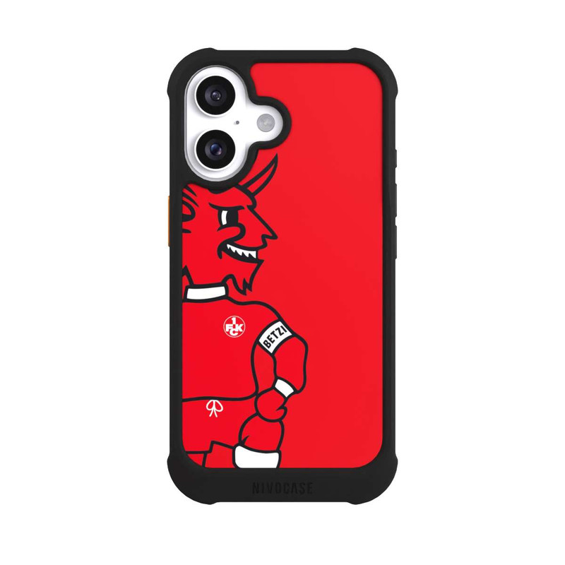 iPhone 16 NIVOmax FCK Betzi mit Fußball