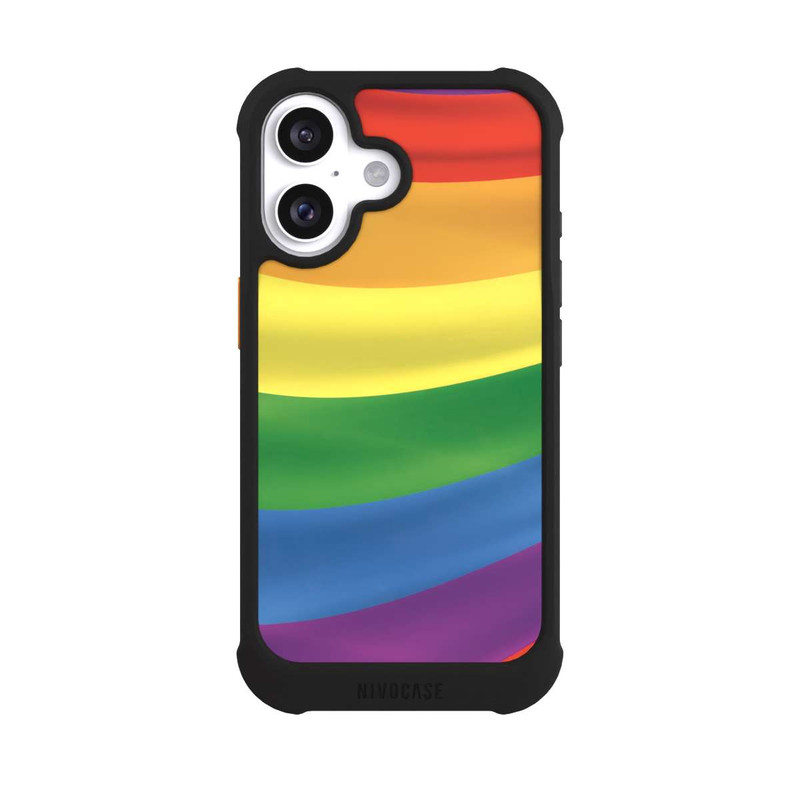 iPhone 16 NIVOmax Pride Flagge
