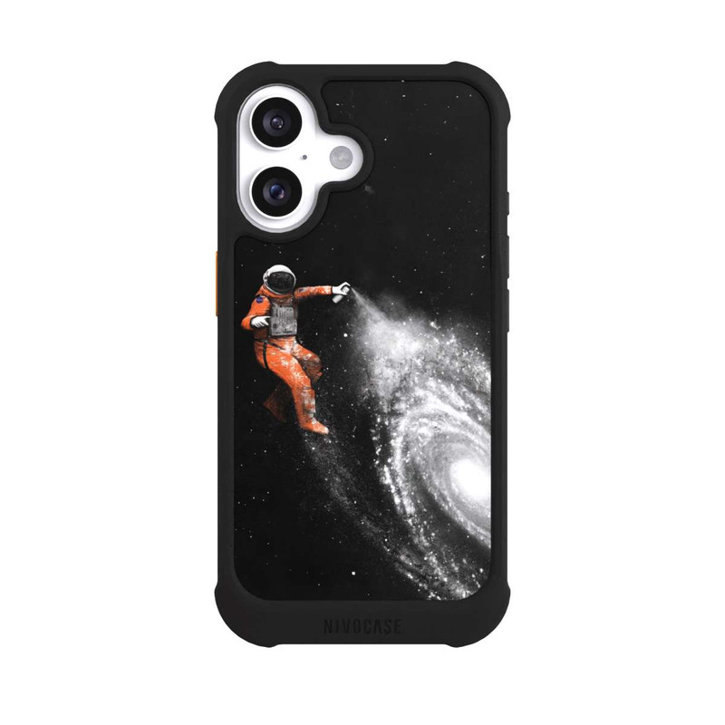 iPhone 16 NIVOmax Kunst im Weltraum
