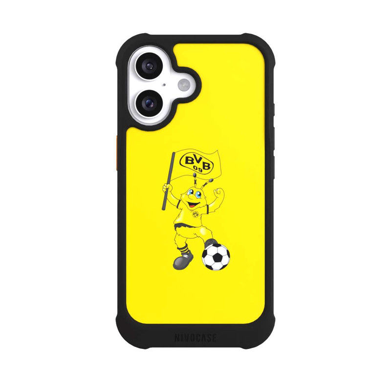 iPhone 16 NIVOmax Emma mit Fahne - BVB
