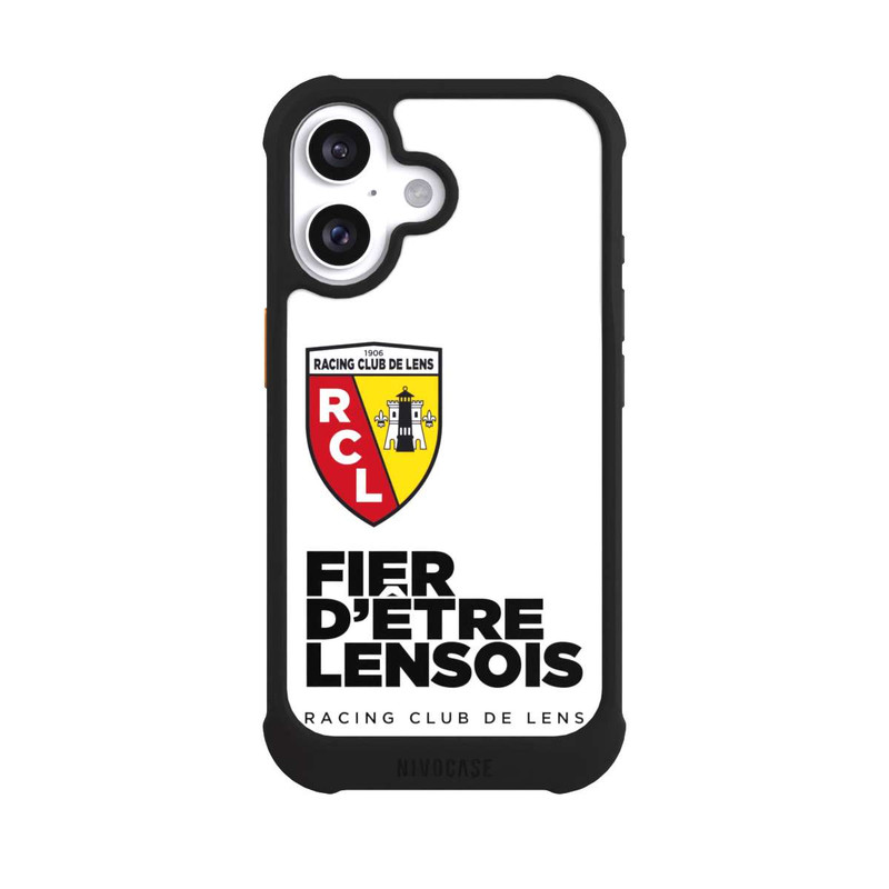 iPhone 16 NIVOmax RC Lens Fier D'être Lensois - Weiß