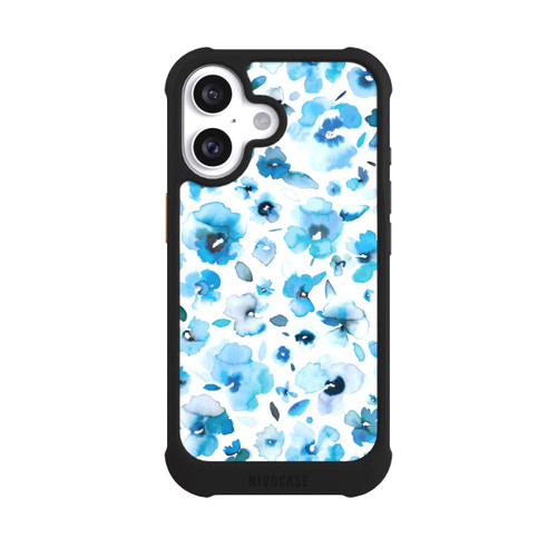  NIVOmax Blaue tropische Blumen