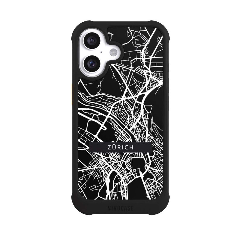 iPhone 16 NIVOmax Zürich Stadtkarte
