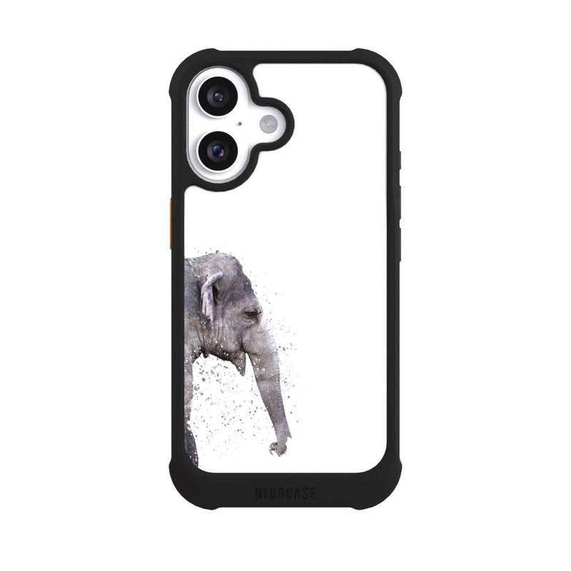 iPhone 16 NIVOmax Elefantenporträt
