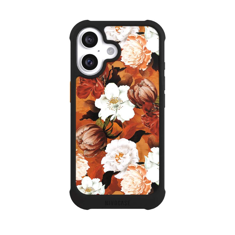 iPhone 16 NIVOmax Üppige Vintage Pfingstrosen Und Rosen