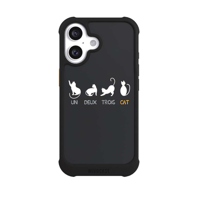 iPhone 16 NIVOmax Un Deux Trois Cat
