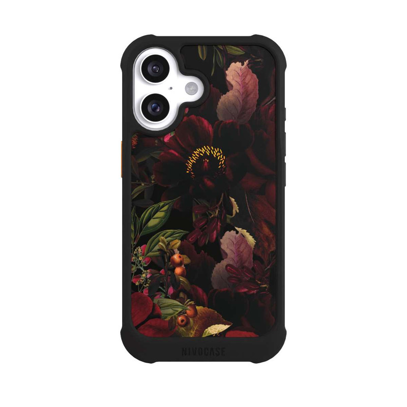 iPhone 16 NIVOmax Dunkle Blumenwiese