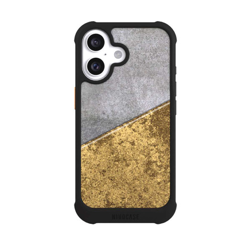  NIVOmax Beton und Goldlook
