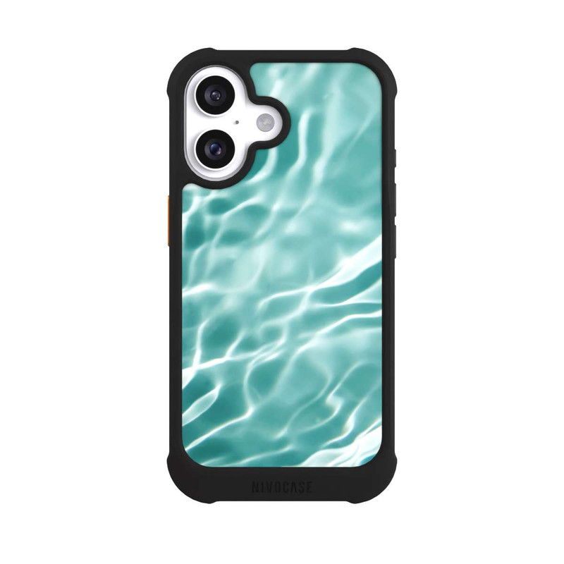 iPhone 16 NIVOmax Wasser Textur