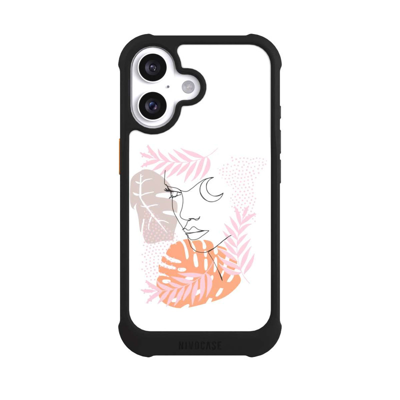 iPhone 16 NIVOmax Dschungel-Line-Mädchen