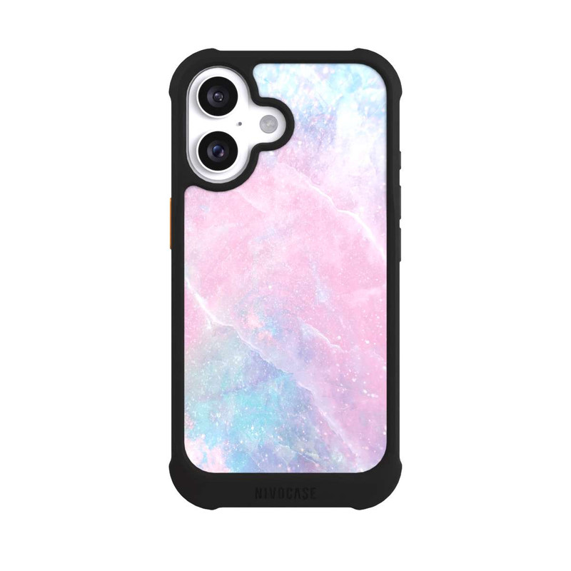 iPhone 16 NIVOmax Schillernder Marmor 2