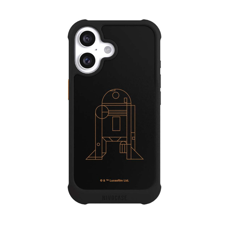 iPhone 16 NIVOmax R2D2 Line Art