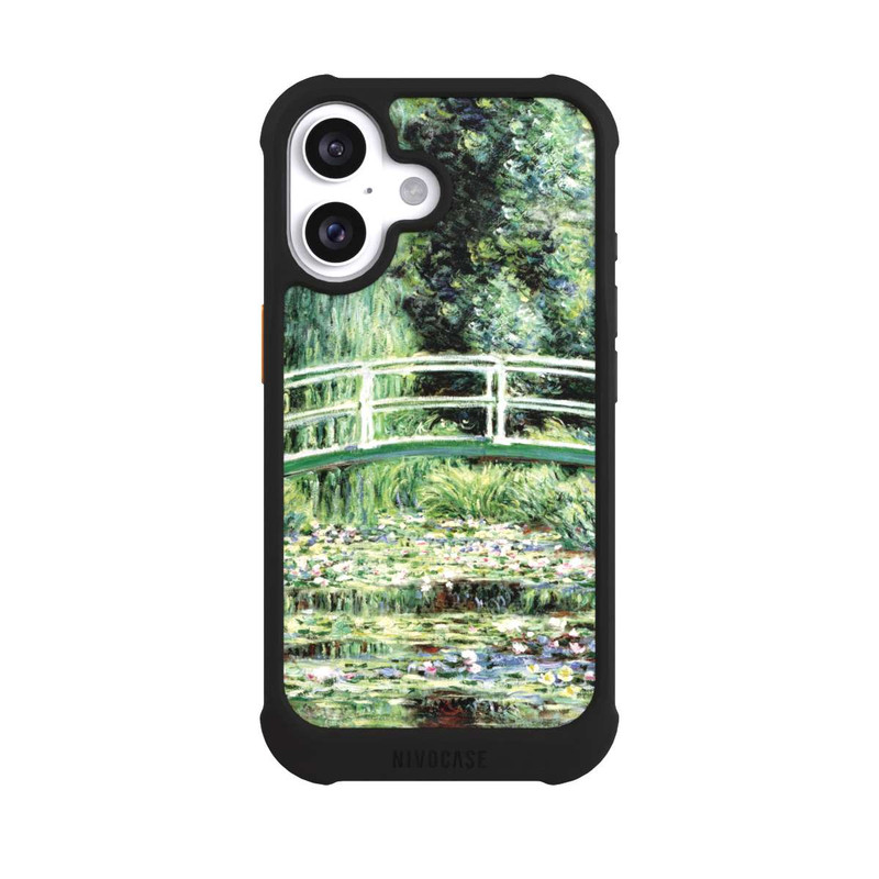 iPhone 16 NIVOmax Weiße Seerosen von Claude Monet