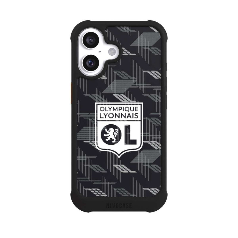 iPhone 16 NIVOmax OL Modern Schwarz Weiß