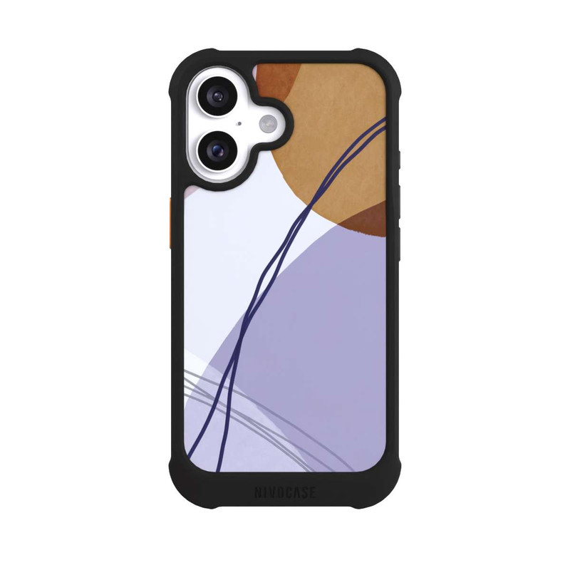 iPhone 16 NIVOmax Grafisch 266 Violet