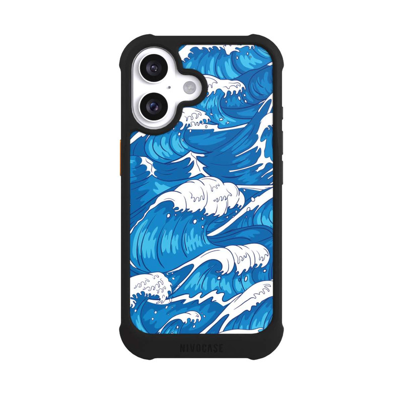 iPhone 16 NIVOmax Sea Waves Kanagawa-2