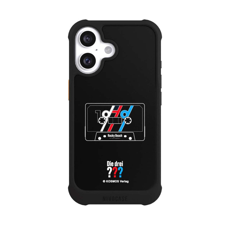 iPhone 16 NIVOmax Drei Fragezeichen Kassette