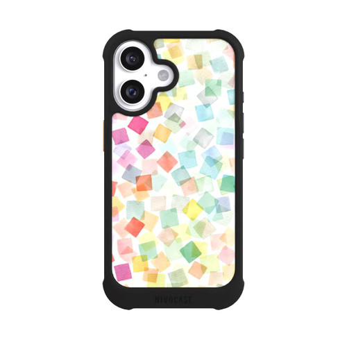  NIVOmax Konfetti geometrische Plaids Regenbogen