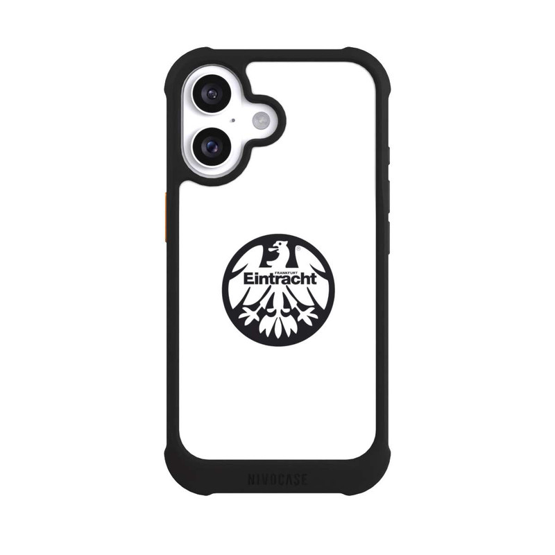 iPhone 16 NIVOmax Logo Adler 1980 Schwarz