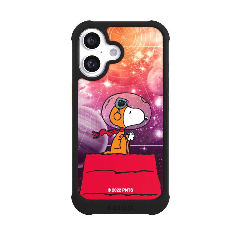 iPhone 16 NIVOmax Snoopy Weltraumreisender Planet