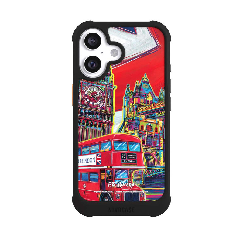 iPhone 16 NIVOmax London City Art By P.D. Moreno